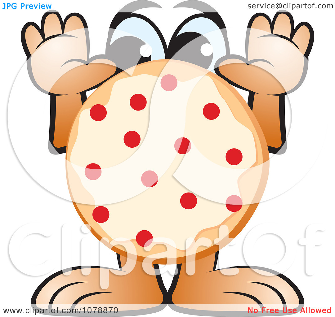 Pepperoni Pizza Slice Clip Art