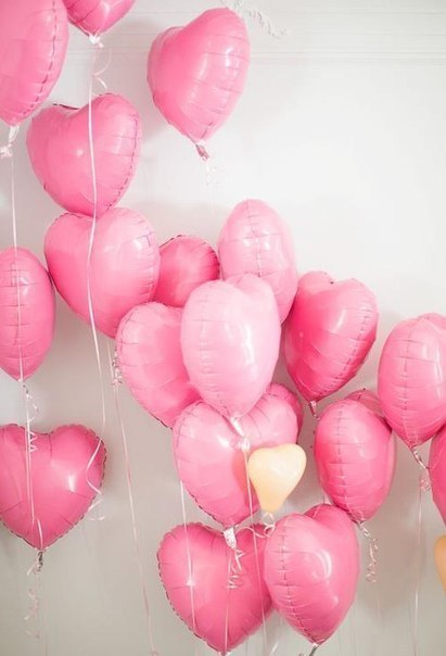 Pink Heart Balloons Pink Heart Balloons