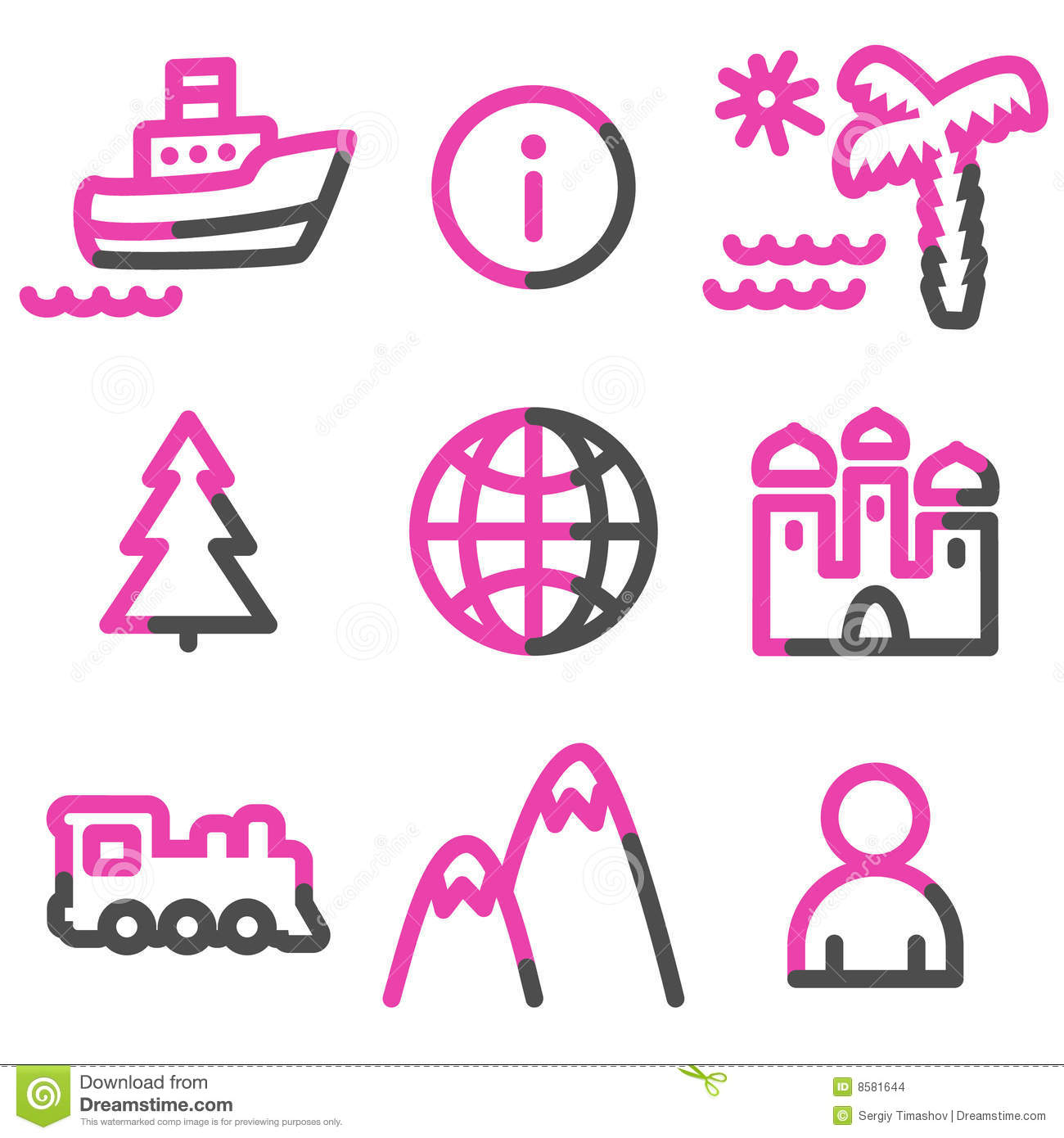 Pink Website Icon