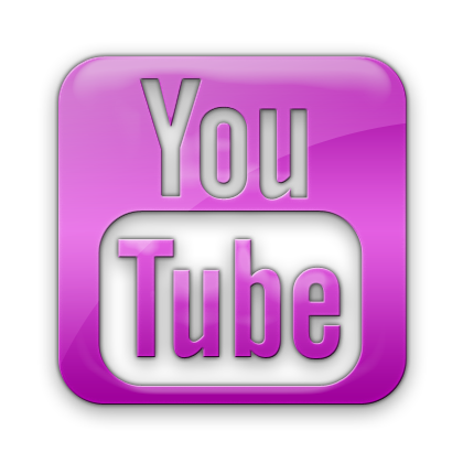 Pink YouTube Icon