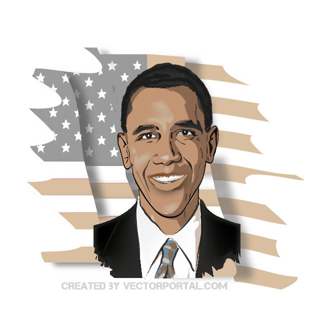 President Obama Clip Art Free