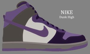 PSD Blank Nike Dunk High PSD Blank Nike Dunk High
