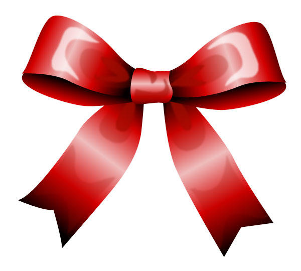 Red Bow Vector Free Download