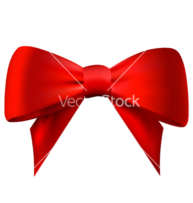 Red Bow Vector