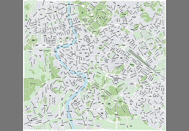 Rome City Map