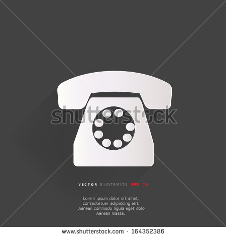 Rotary Dial Phone Icons