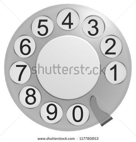 Rotary Dial Phone Icons