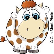 Sad Cow Clip Art