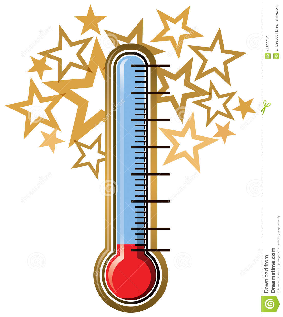 Sales Goal Thermometer Template