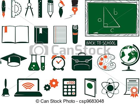 School Supplies Clip Art