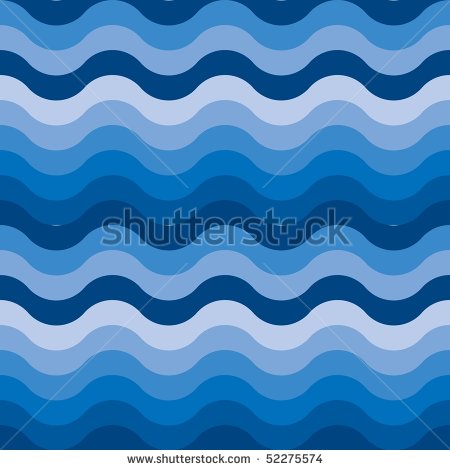 Seamless Ocean Water Waves Wallpaper