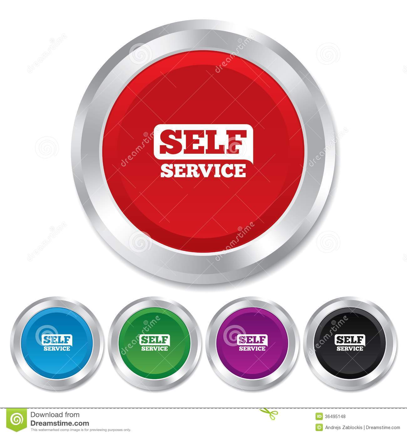 Self Service Icons Free