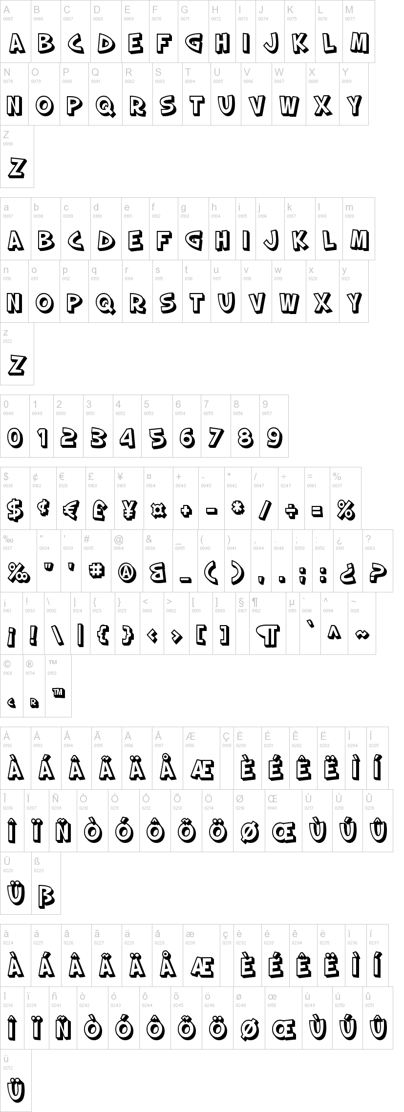 SF Slapstick Comic Font SF Slapstick Comic Font