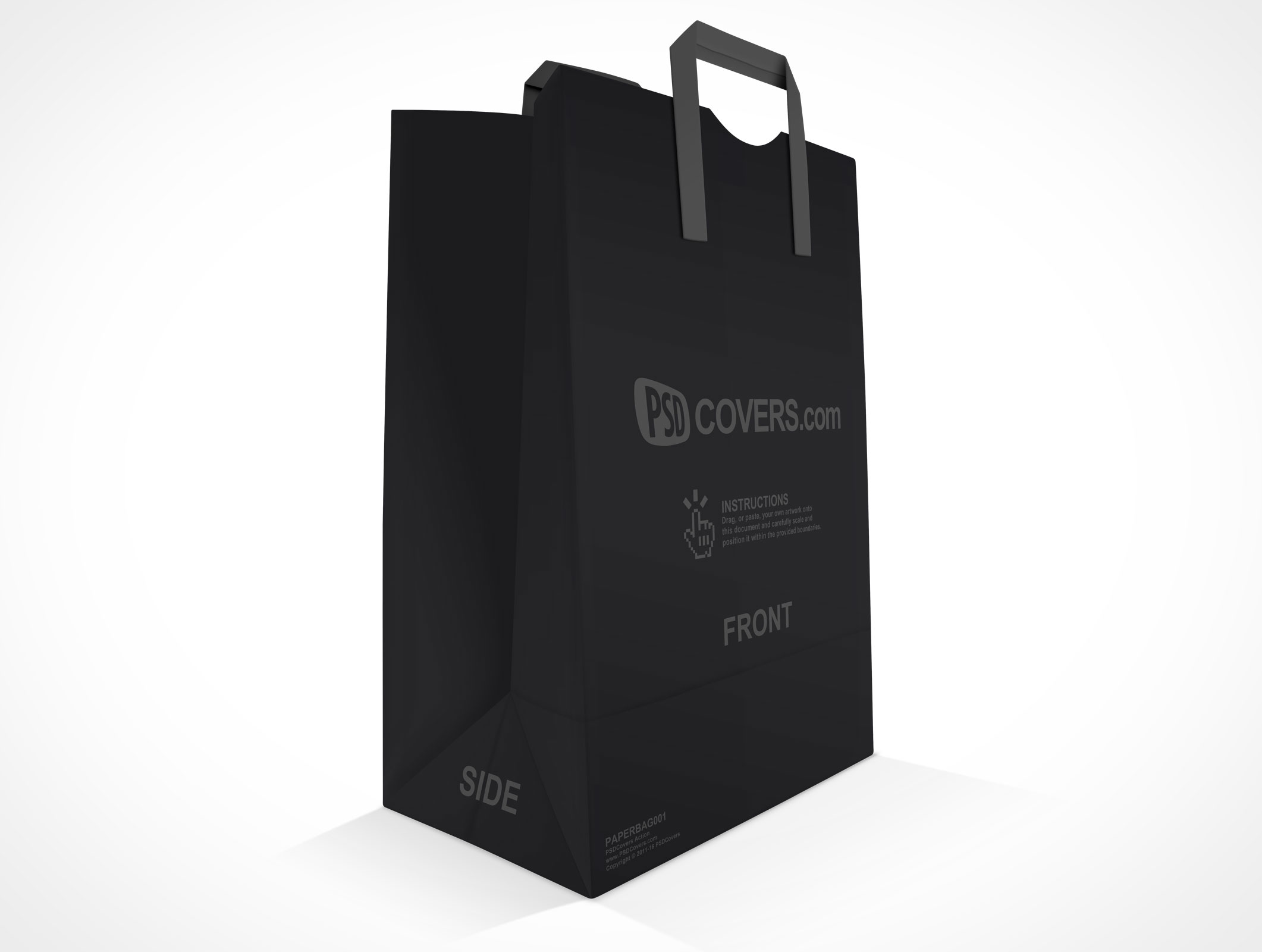 Shopping Bag PSD Mockup