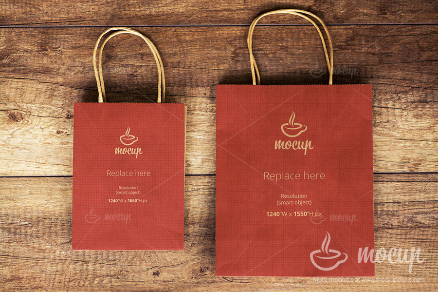 Shopping Bag PSD Mockup