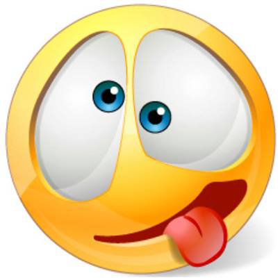 13 Crazy Face Emoticon Images