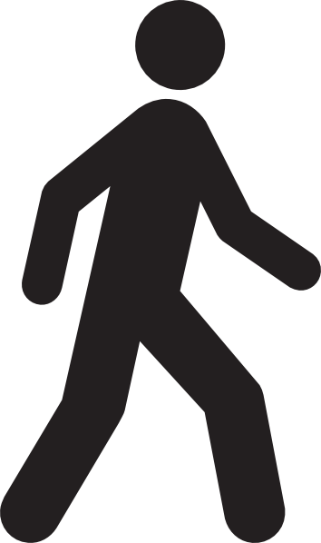 14 Walking Man Icon With Box Images