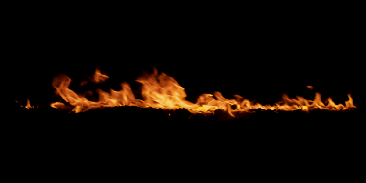 Transparent Animated Flames
