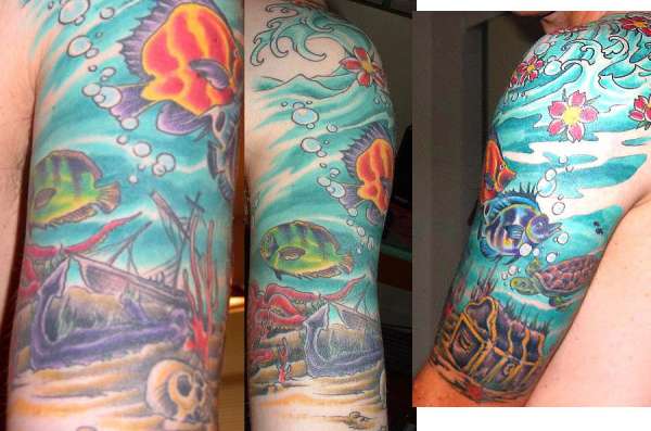 Tropical Fish Tattoo Designs