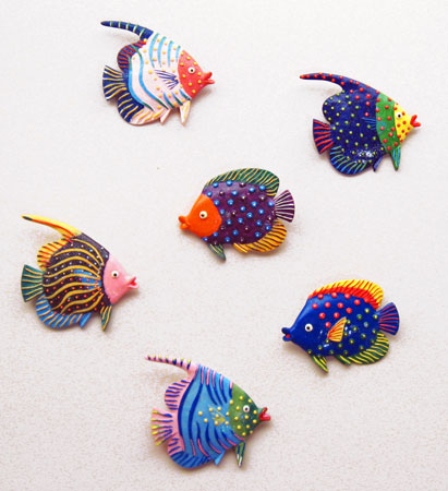 Tropical Fish Wall Decor