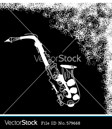Trumpet Jazz Vector Art