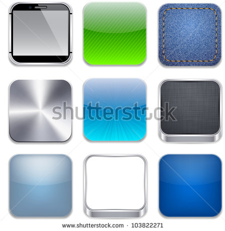 Vector App Icon Template