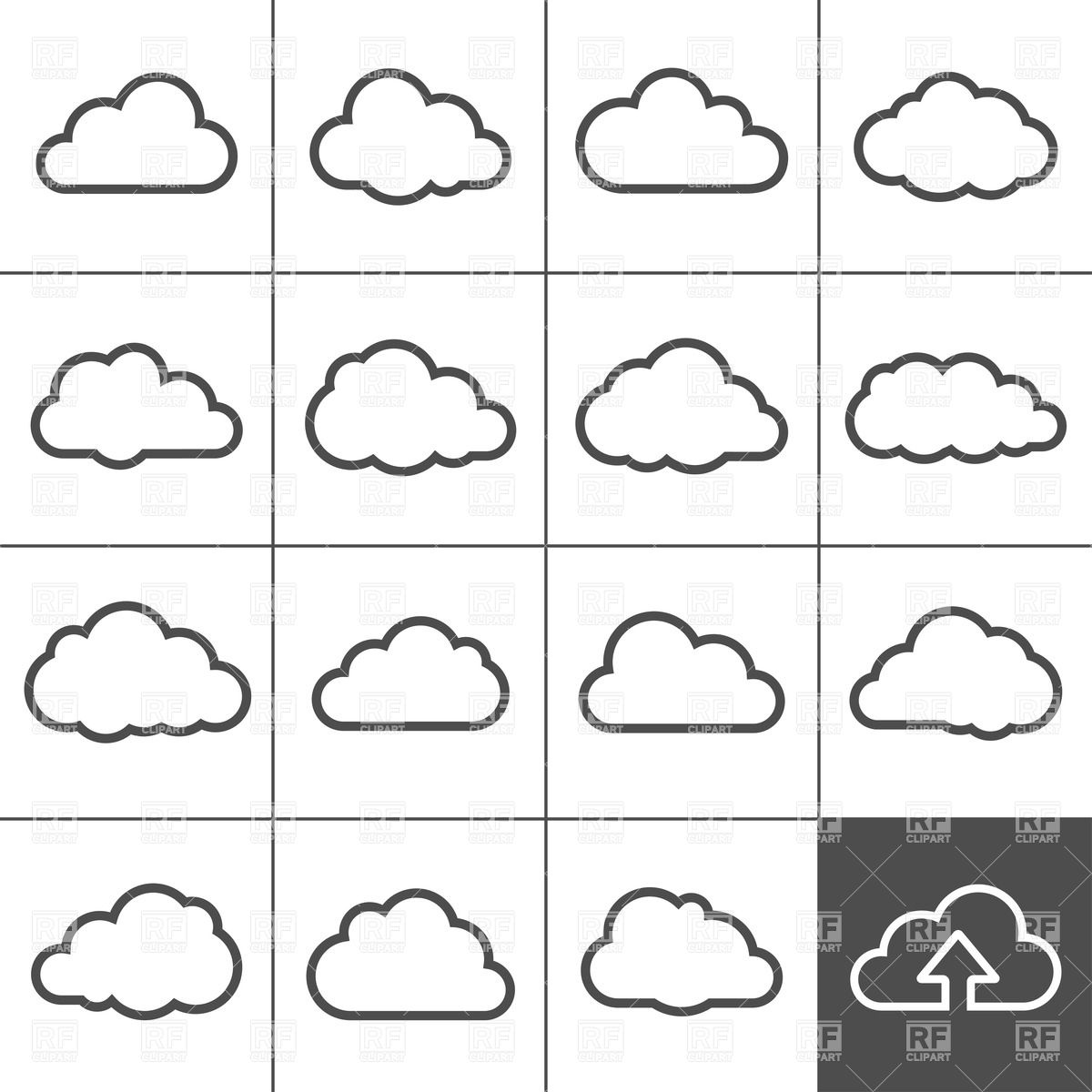 Vector Cloud Shapes