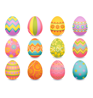 Vector Easter Eggs