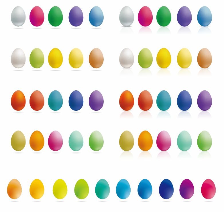 Vector Easter Eggs