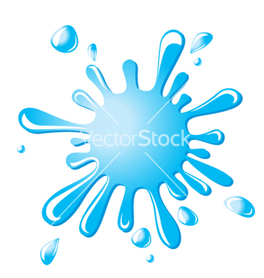 Vector Water Splash Graphic