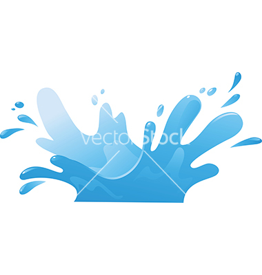 Vector Water Splash Graphic
