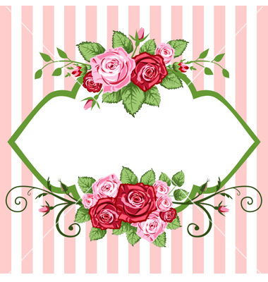 Vintage Rose Vector Free