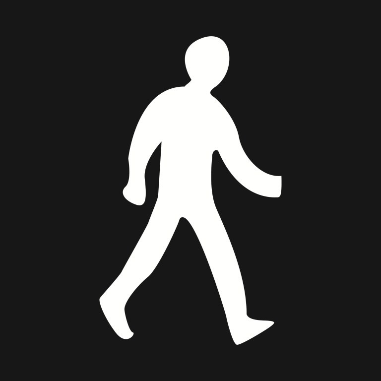 Walking Man Symbol