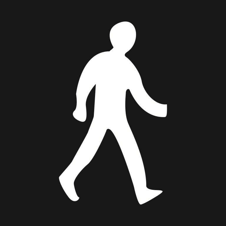 Walking Man Symbol Walking Man Symbol