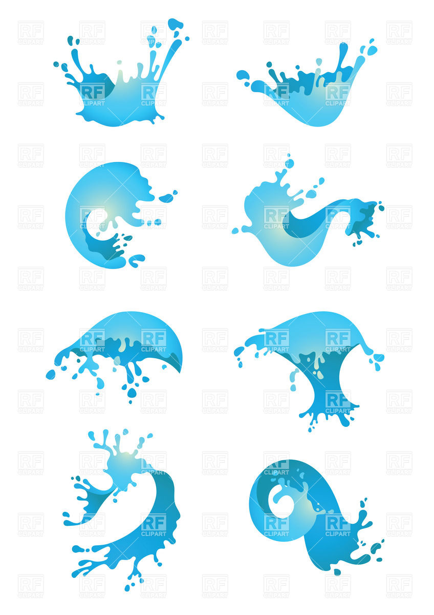 Water Splash Vector Free Water Splash Vector Free