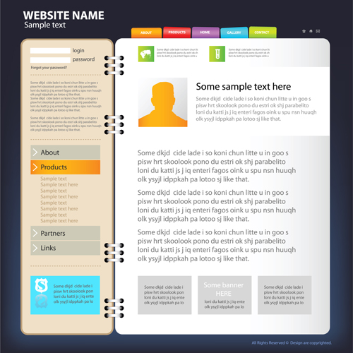 Web Site Design Template