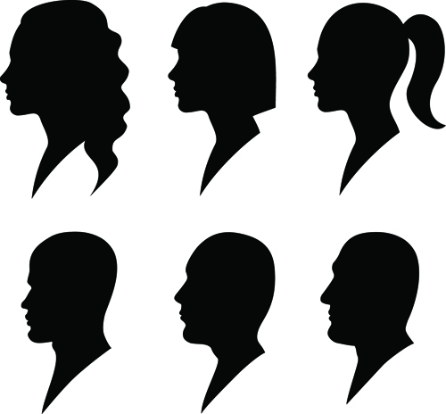 Woman Side Profile Face Silhouette Free