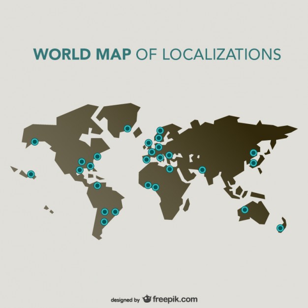 World Map Vector Free Download