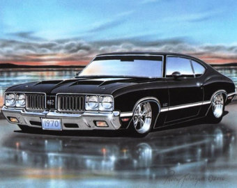 1970 442 Oldsmobile Muscle Car 1970 442 Oldsmobile Muscle Car