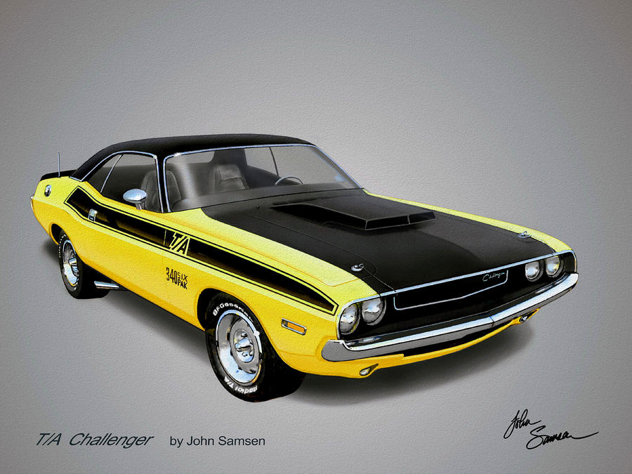 1970 Dodge Challenger Muscle Car
