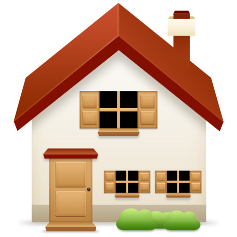 3D House Icon