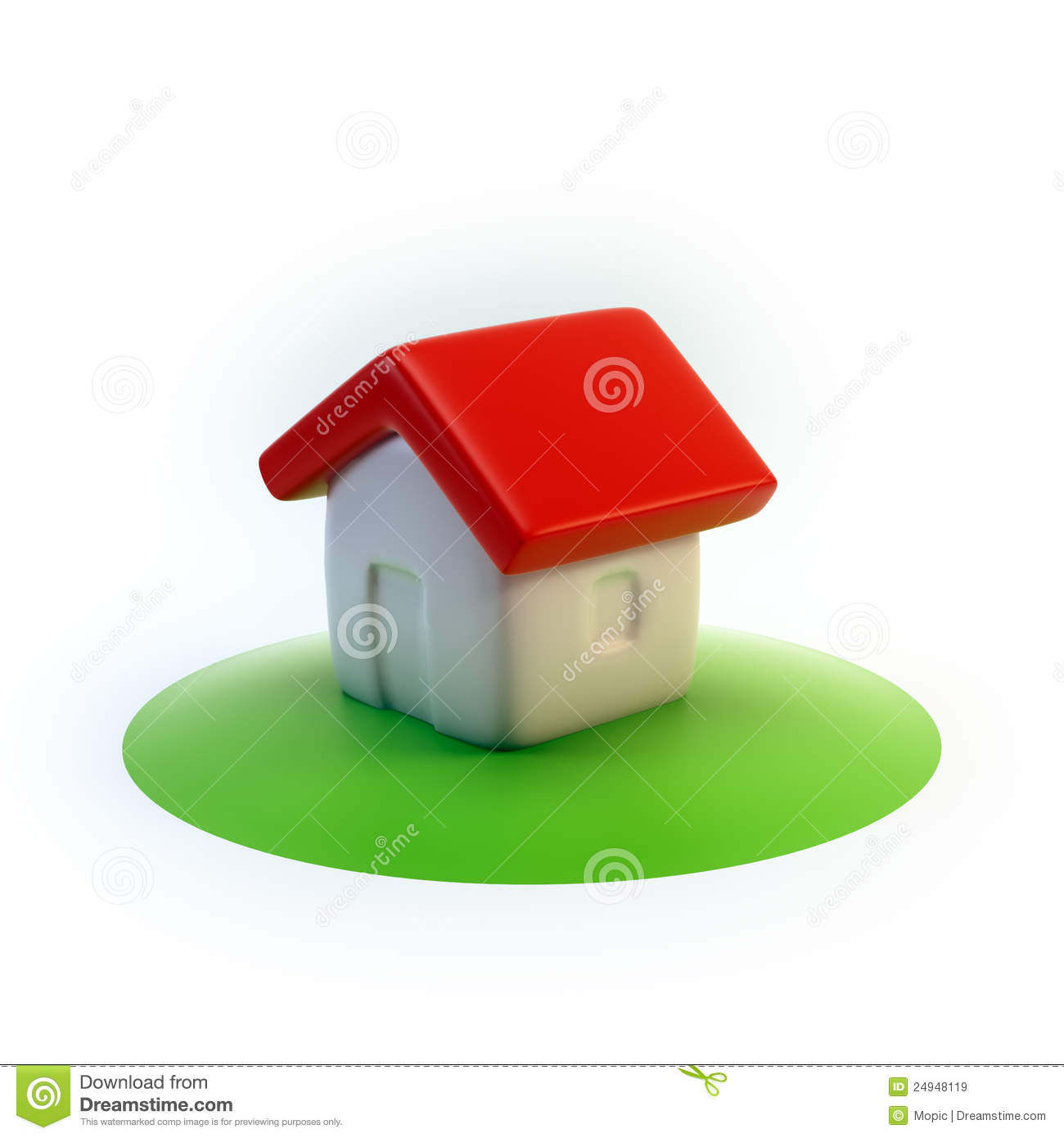 3D House Icon