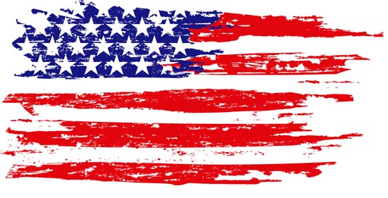 American Flag Design Vectors