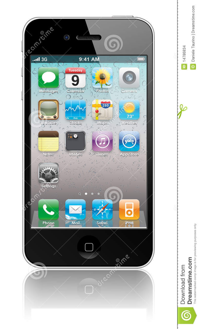 Apple iPhone 4 Icons