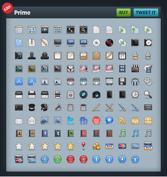 Apple Mac OS X Icons