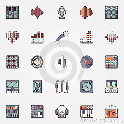 Audio Sound Card Symbols