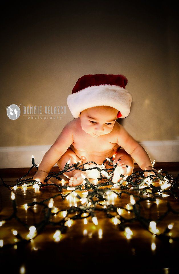 Baby Christmas Portrait Ideas