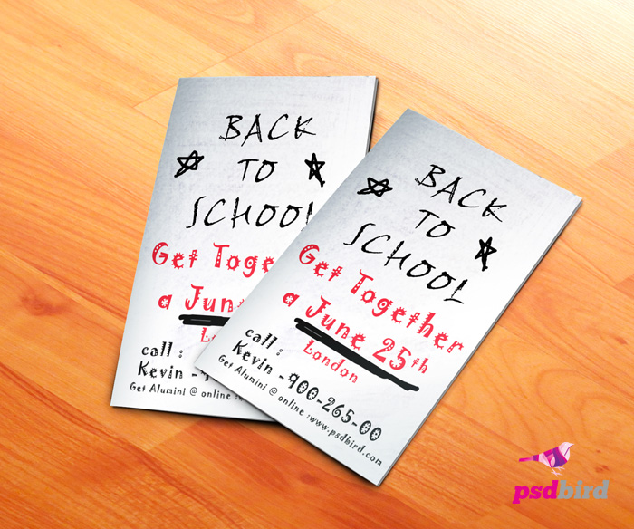 Back to School Flyers Templates Psd for Free