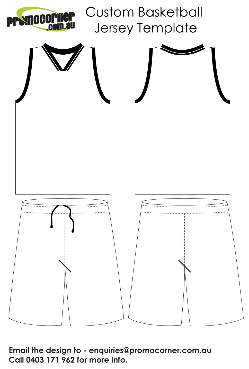 Basketball Jersey Template