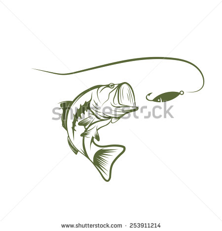 Bass Fishing Vectors Designs